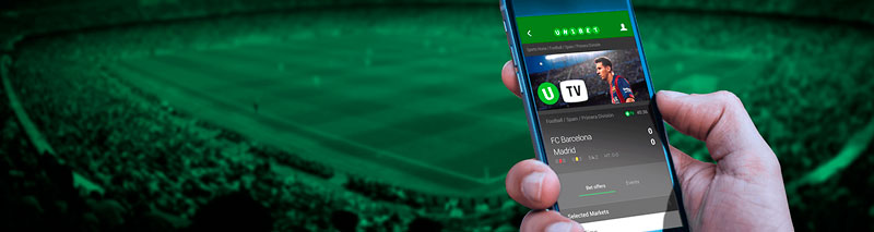 Unibet app for Android